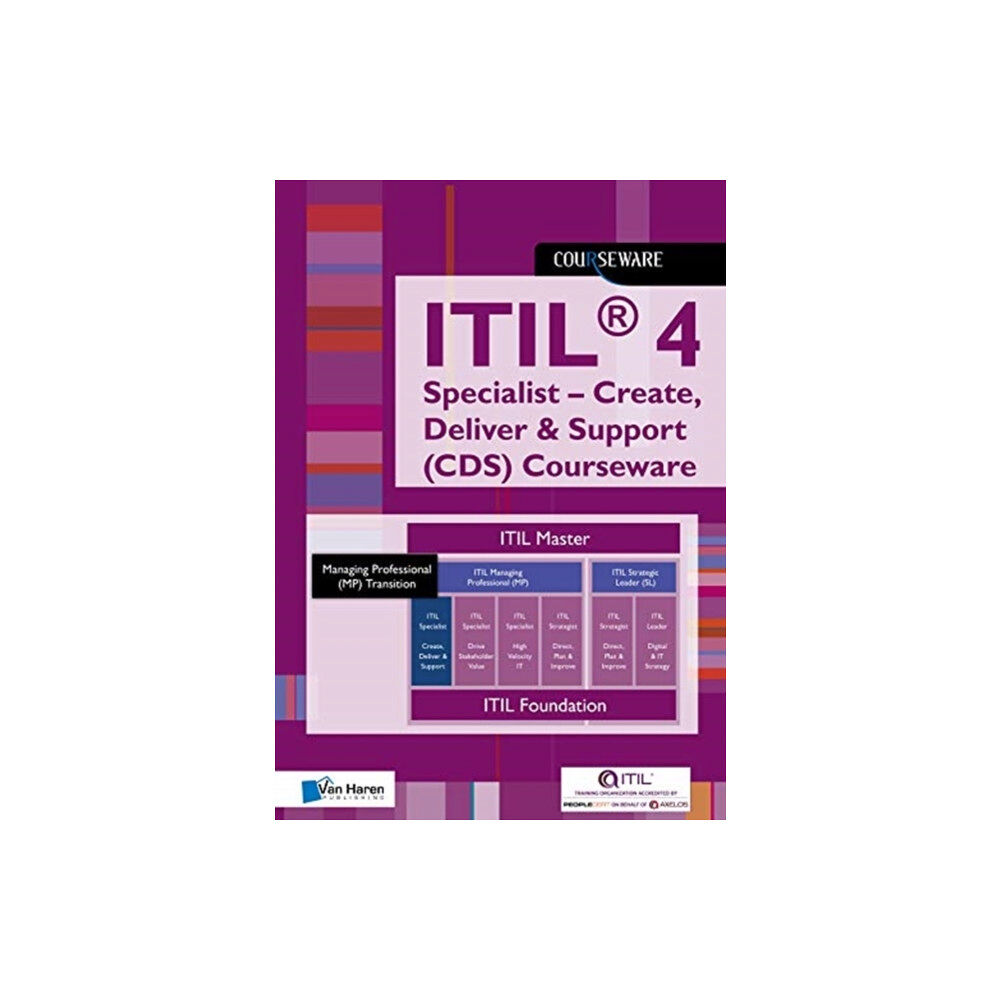 Van Haren Pub Itil 4 Specialist Create, Deliver & Support Cds Courseware (häftad, eng)