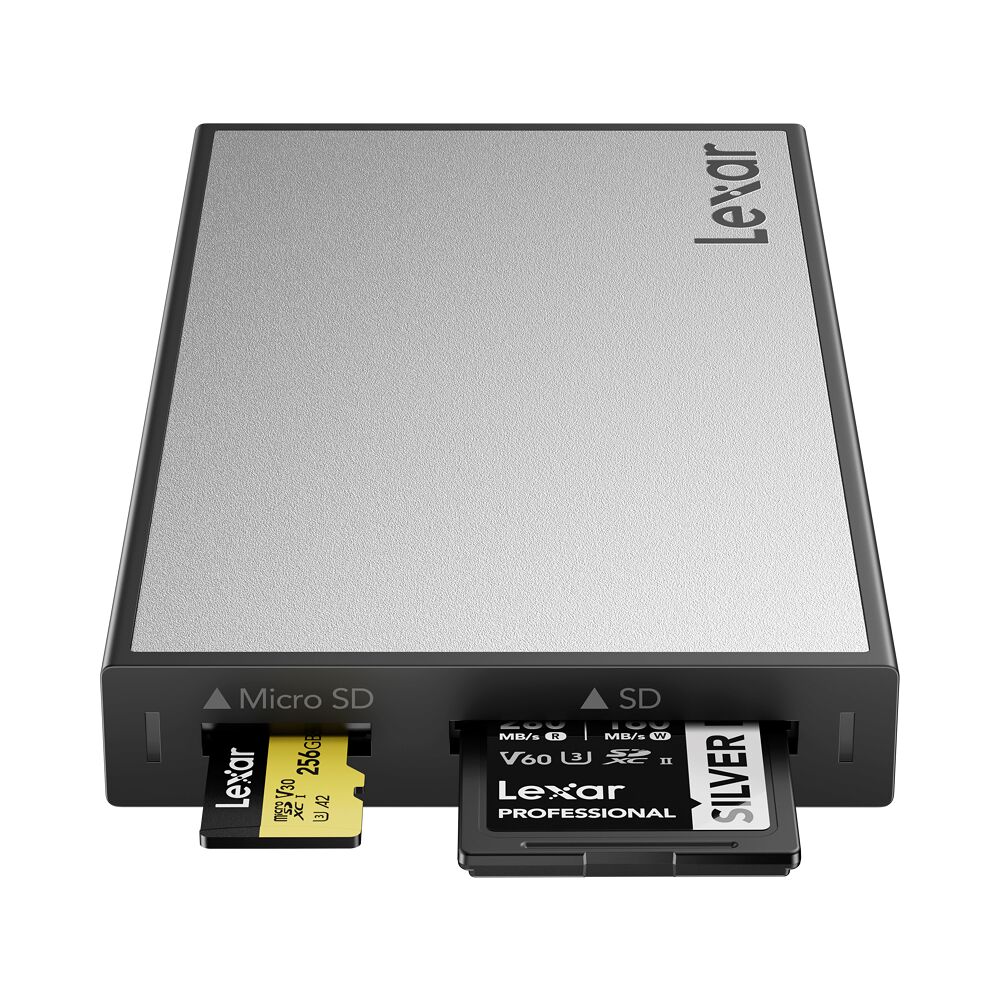 LEXAR Lexar Professional Workflow USB 3.2 Gen2 Reader, UHS-I/UHS-II, support SD/MicroSD