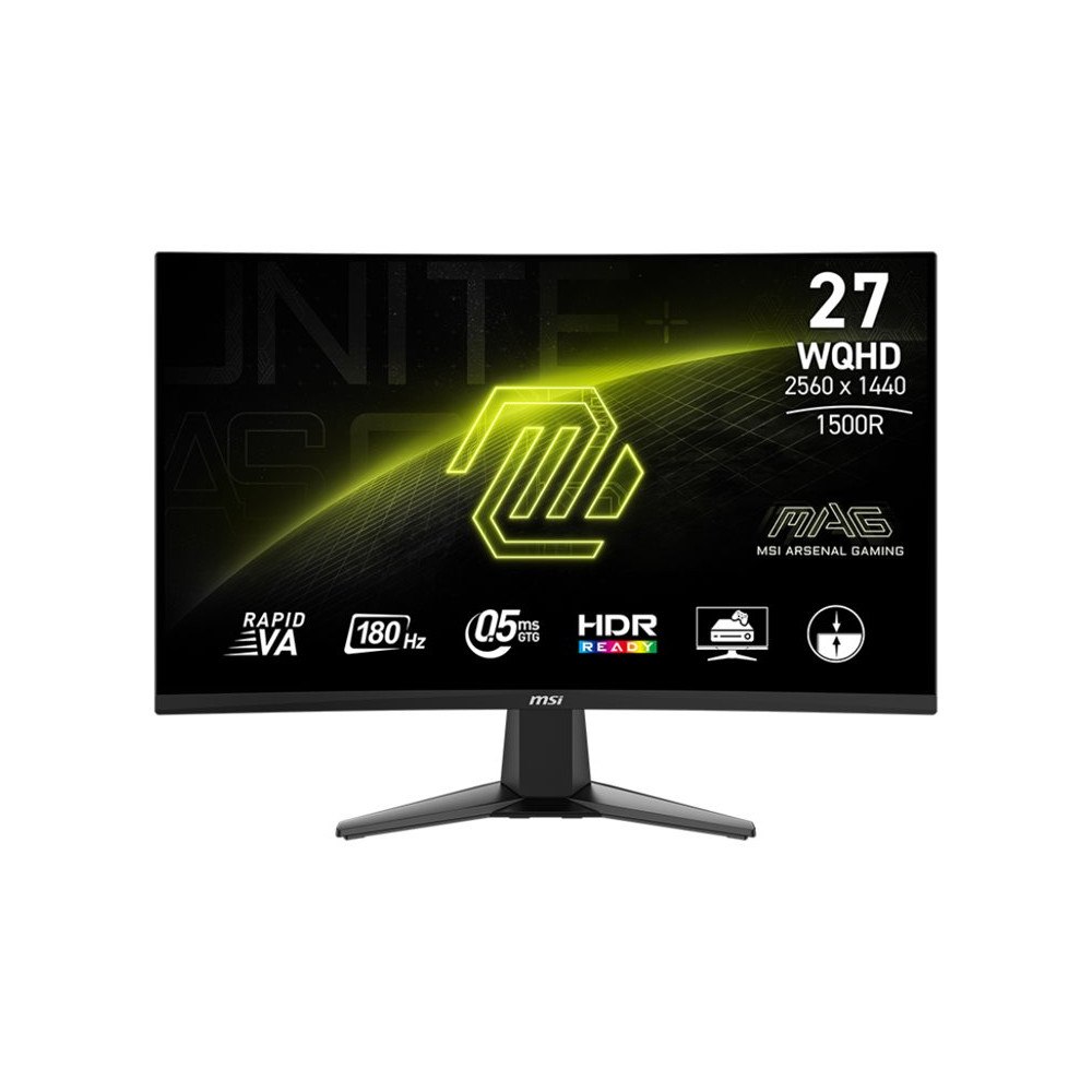 MSI MSI MAG 27CQ6F - LCD-skärm - böjd - 27" - HDR