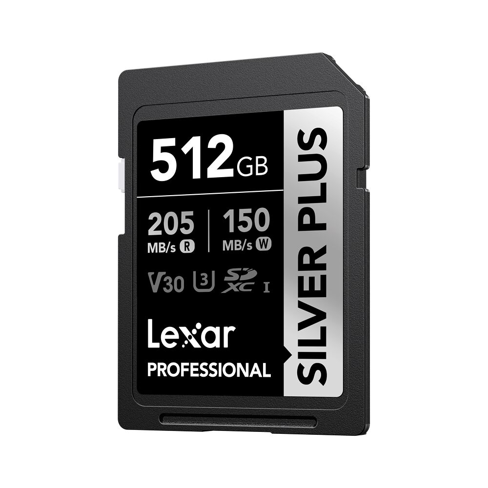 LEXAR Lexar SDXC Professional SILVER Plus 1066x UHS-I/U3/A2/4K R205/W150 (V30) 512GB