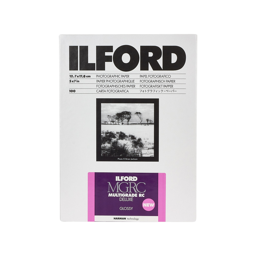 ILFORD PHOTO Ilford Multigrade RC Deluxe Glossy 4x5in 25 (Bx)