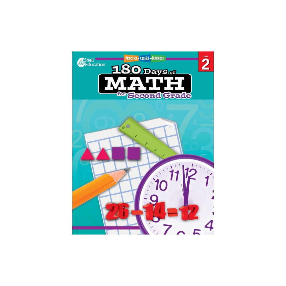 Shell Educational Publishing 180 Days™: Math for Second Grade (häftad, eng)