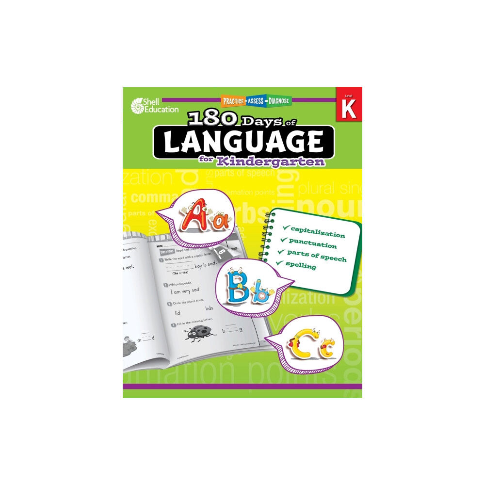 Shell Educational Publishing 180 Days™: Language for Kindergarten (häftad, eng)