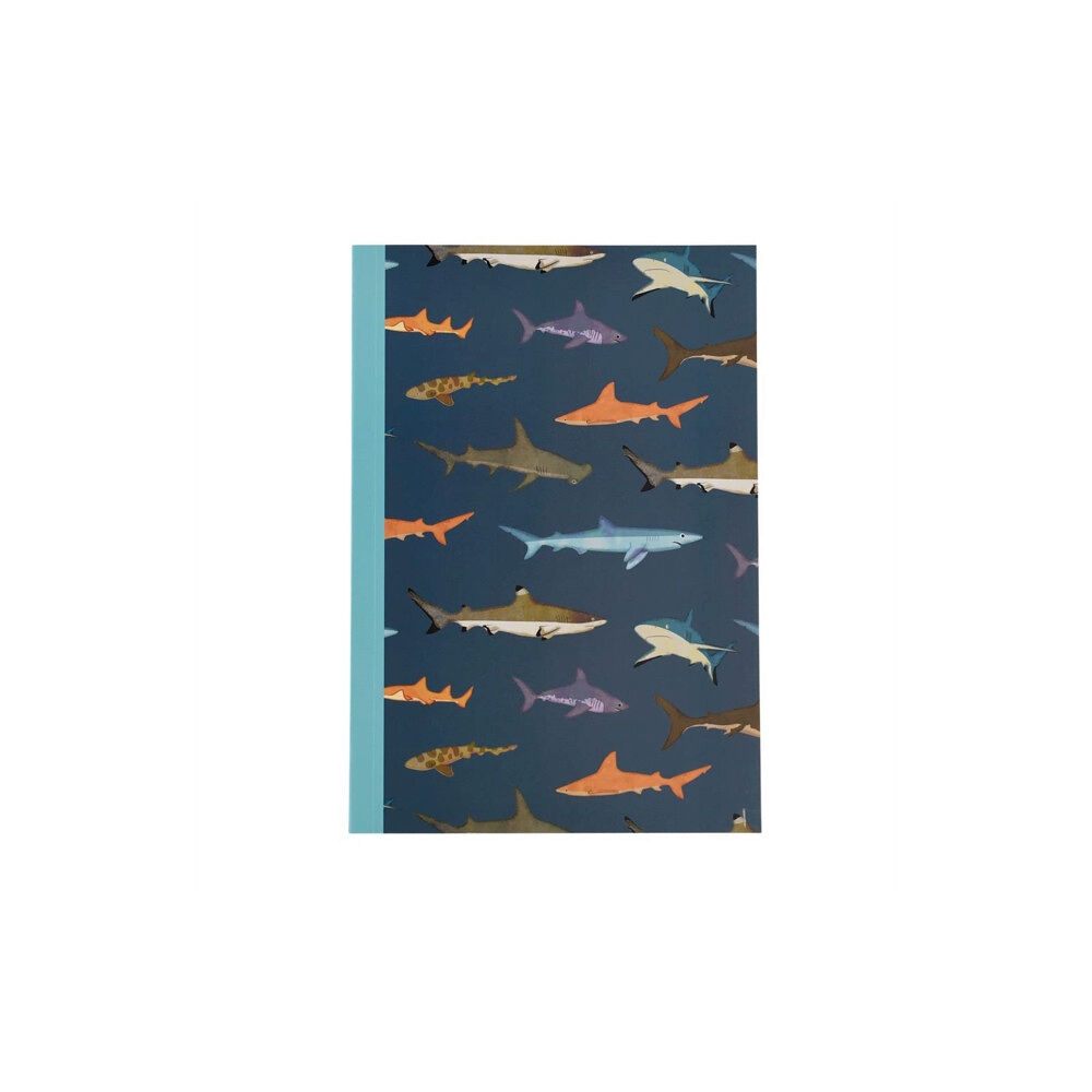 REX LONDON A5 notebook - Sharks