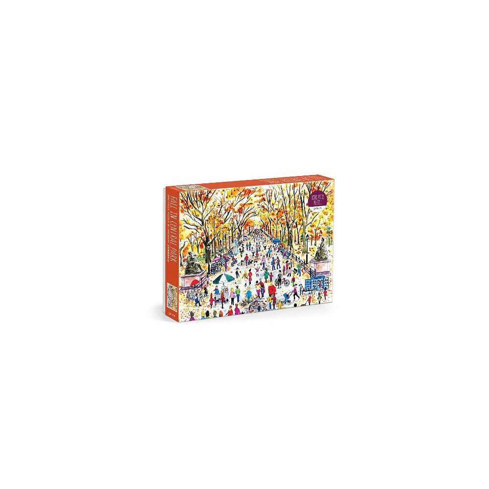 Galison Michael Storrings Fall in Central Park 1000 Piece Puzzle (bok, eng)