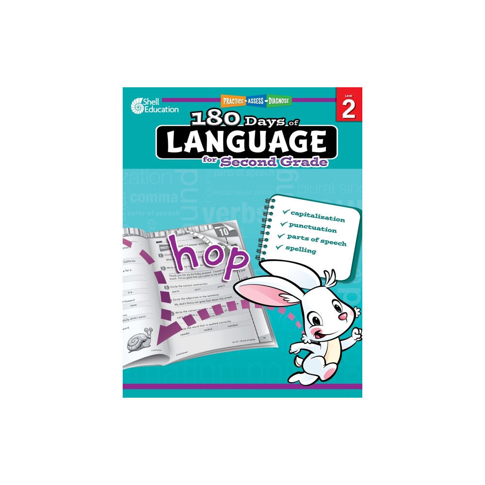 Shell Educational Publishing 180 Days™: Language for Second Grade (häftad, eng)