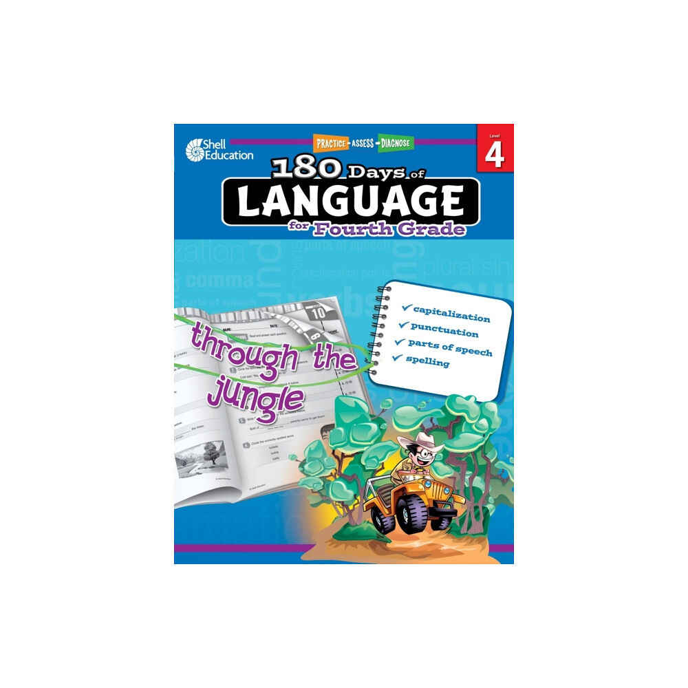 Shell Educational Publishing 180 Days™: Language for Fourth Grade (häftad, eng)
