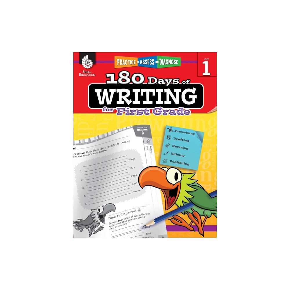 Shell Educational Publishing 180 Days™: Writing for First Grade (häftad, eng)