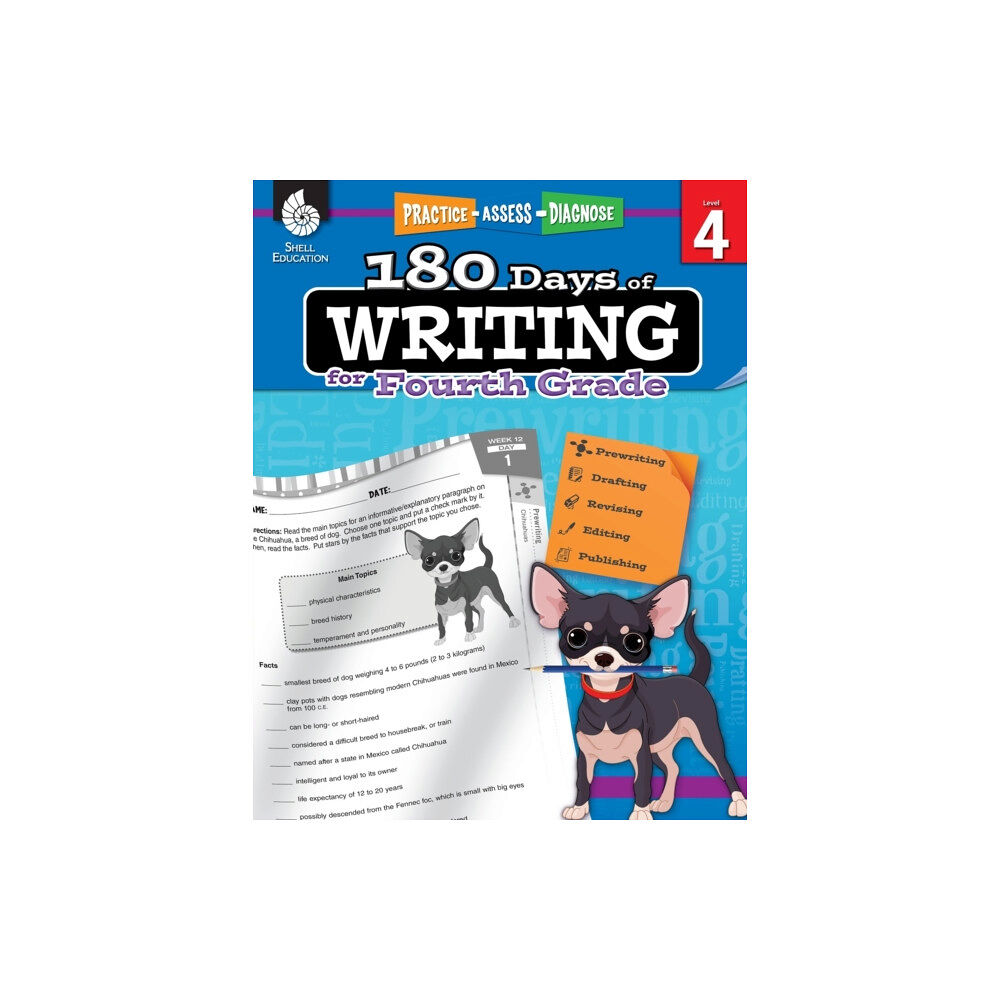 Shell Educational Publishing 180 Days™: Writing for Fourth Grade (häftad, eng)
