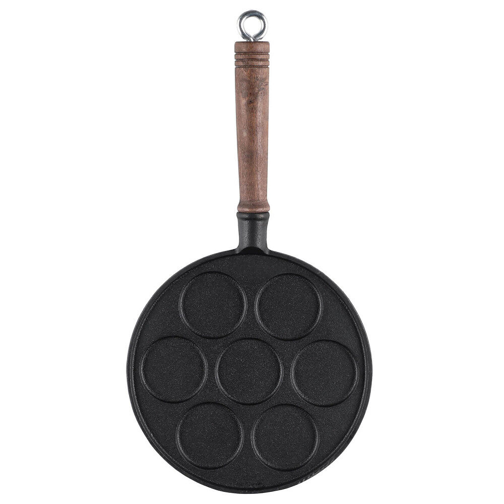 Maku Pancake Pan 7 Cups Gjutjärn