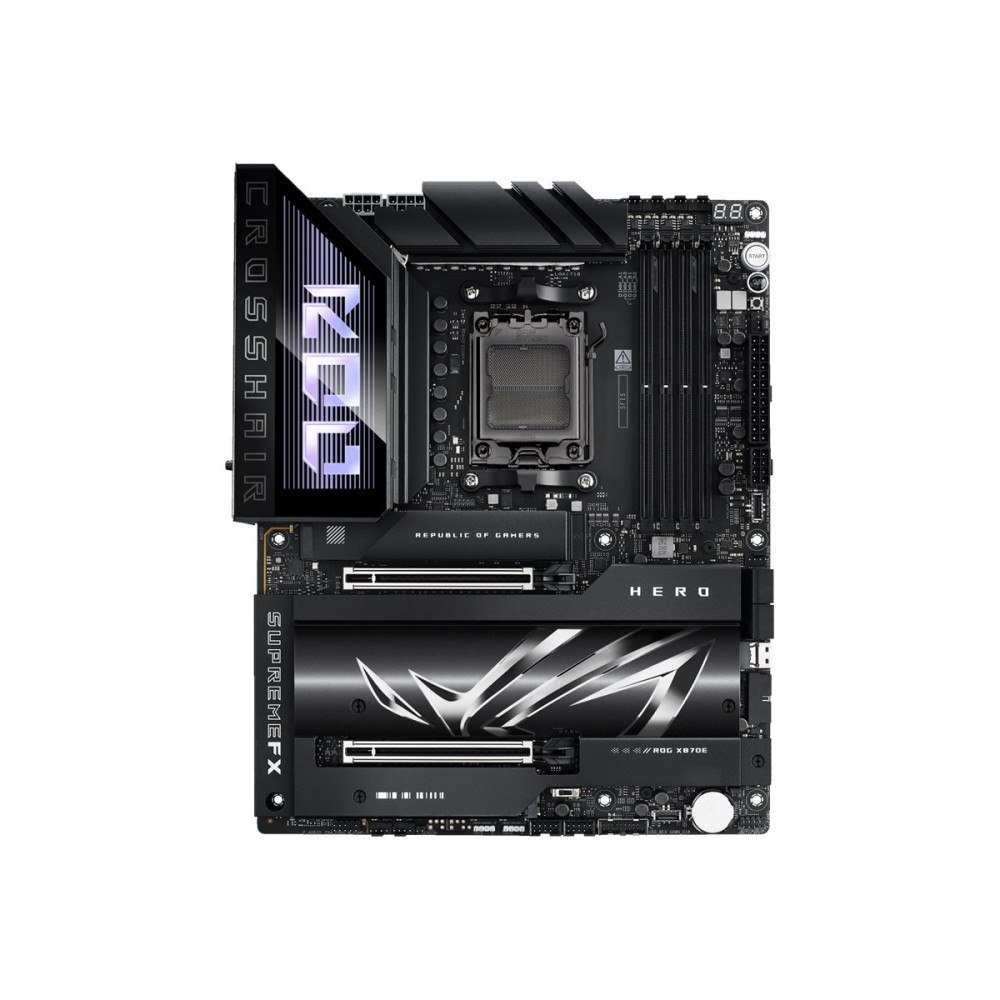 ASUSTeK COMPUTER ASUS ROG CROSSHAIR X870E HERO - moderkort - ATX - Socket AM5 - AMD X870E