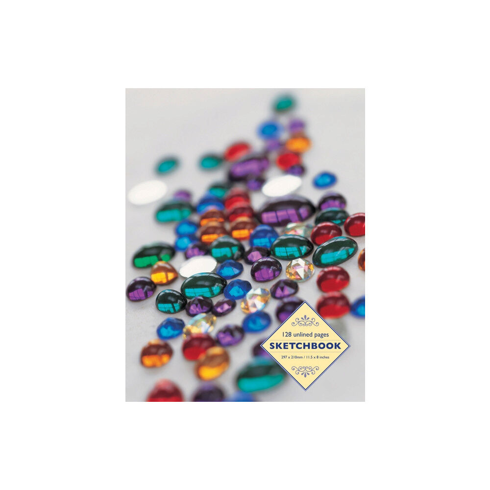 Anness publishing Sketchbook: Glass Beads (bok, spiral, eng)