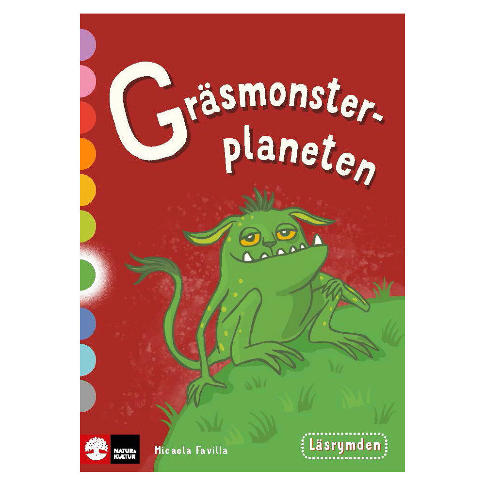 Micaela Favilla Läsrymden Gräsmonsterplaneten (häftad)