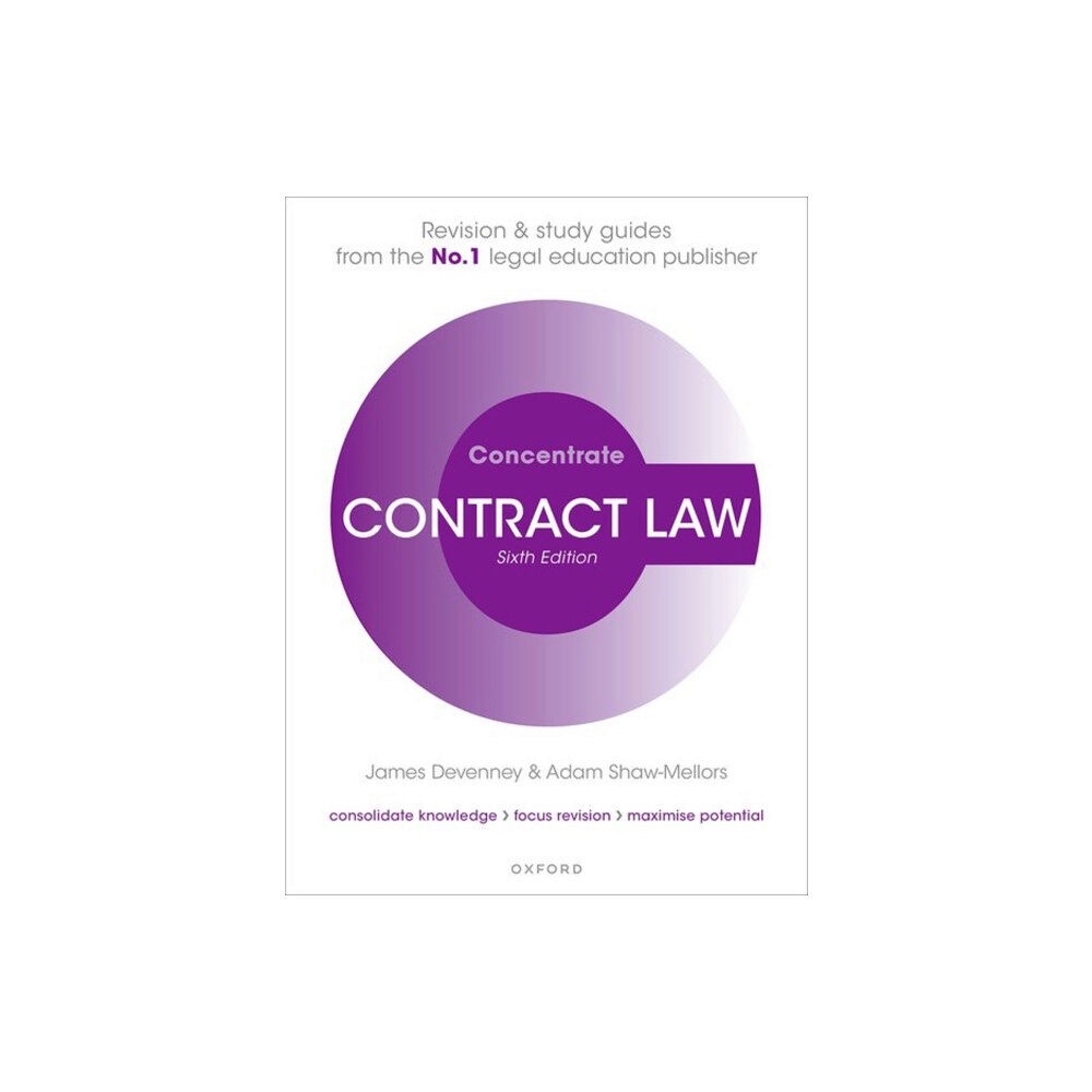 Oxford University Press Contract Law Concentrate (häftad, eng)