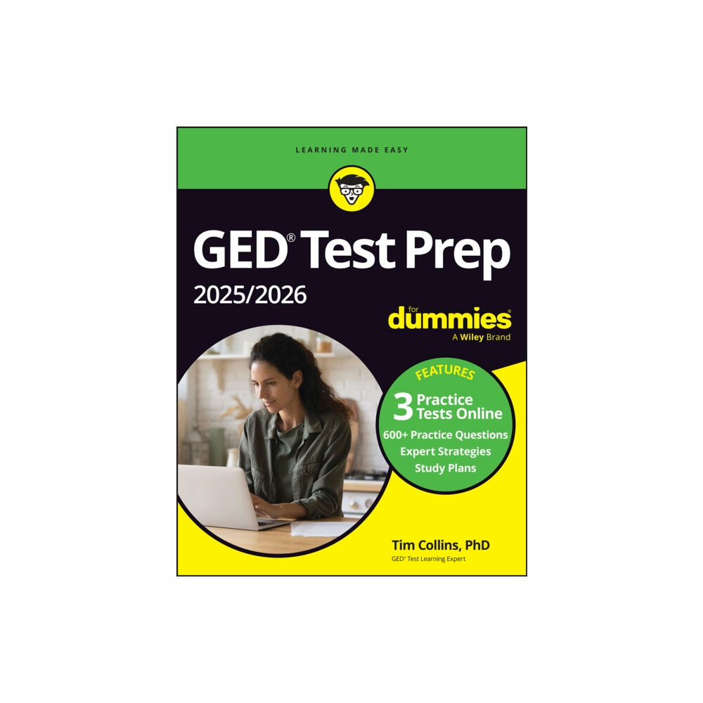 John Wiley & Sons Inc GED Test Prep 2025/2026 For Dummies (häftad, eng)
