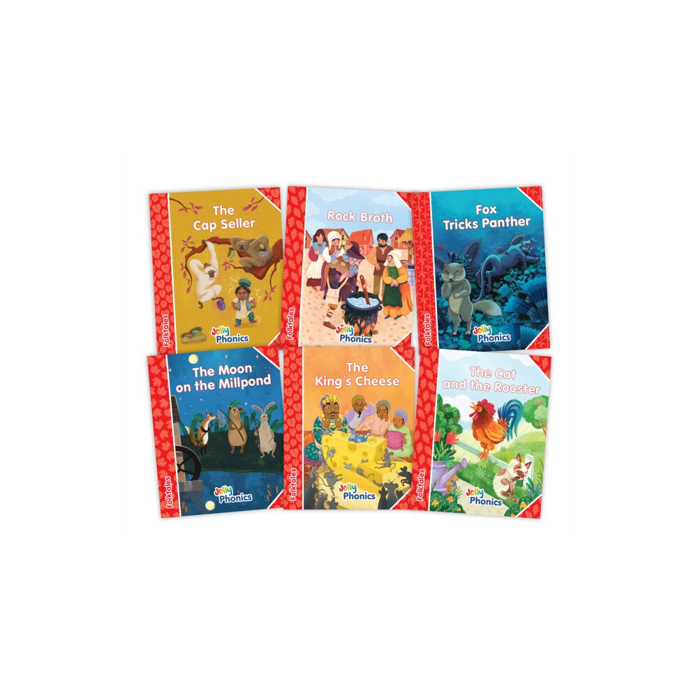 Jolly Learning Ltd Jolly Phonics Folktales Red Readers (Level 1) Complete Set (1-6) (häftad, eng)