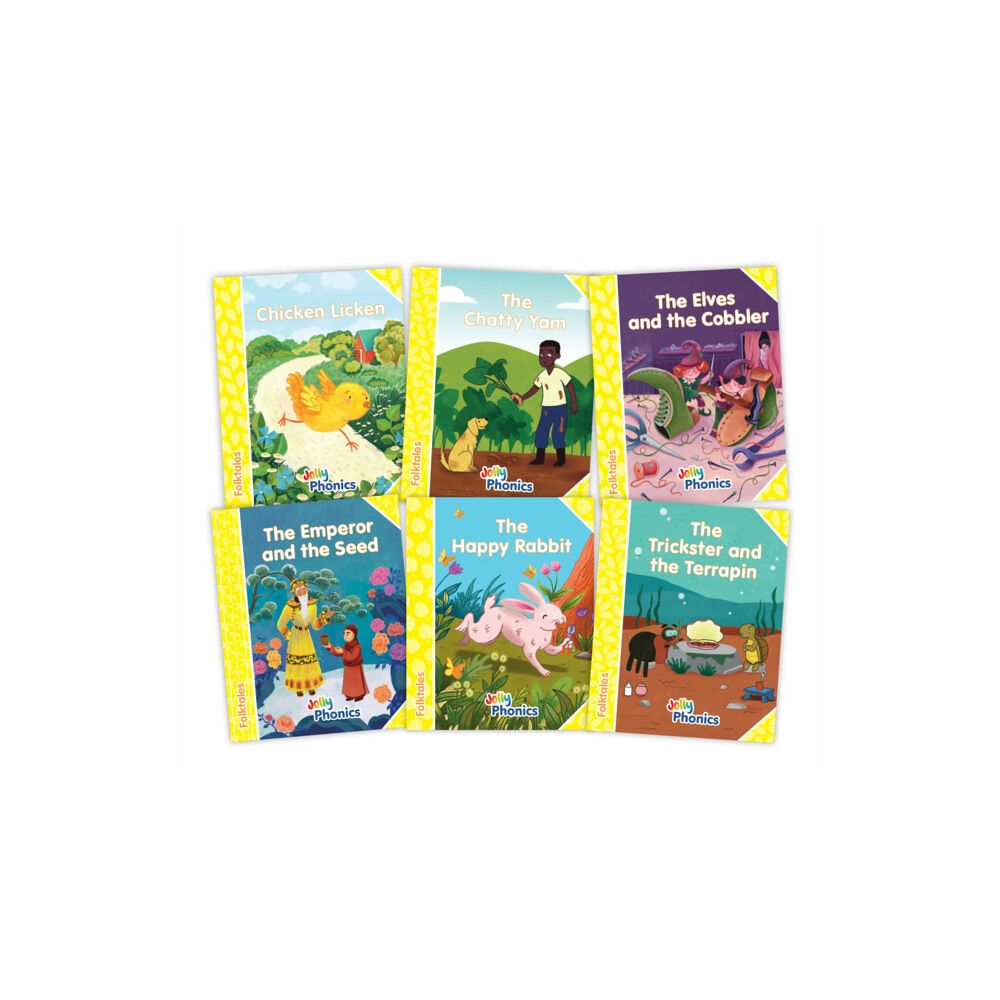 Jolly Learning Ltd Jolly Phonics Folktales Yellow Readers (Level 2) Complete Set (1-6) (häftad, eng)