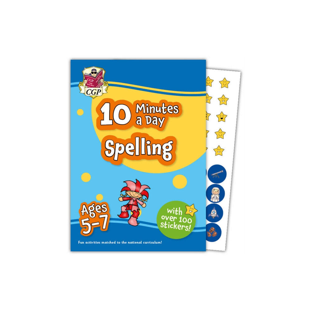Coordination Group Publications Ltd (CGP) 10 Minutes a Day Spelling for Ages 5-7 (with over 100 stickers) (häftad, eng)