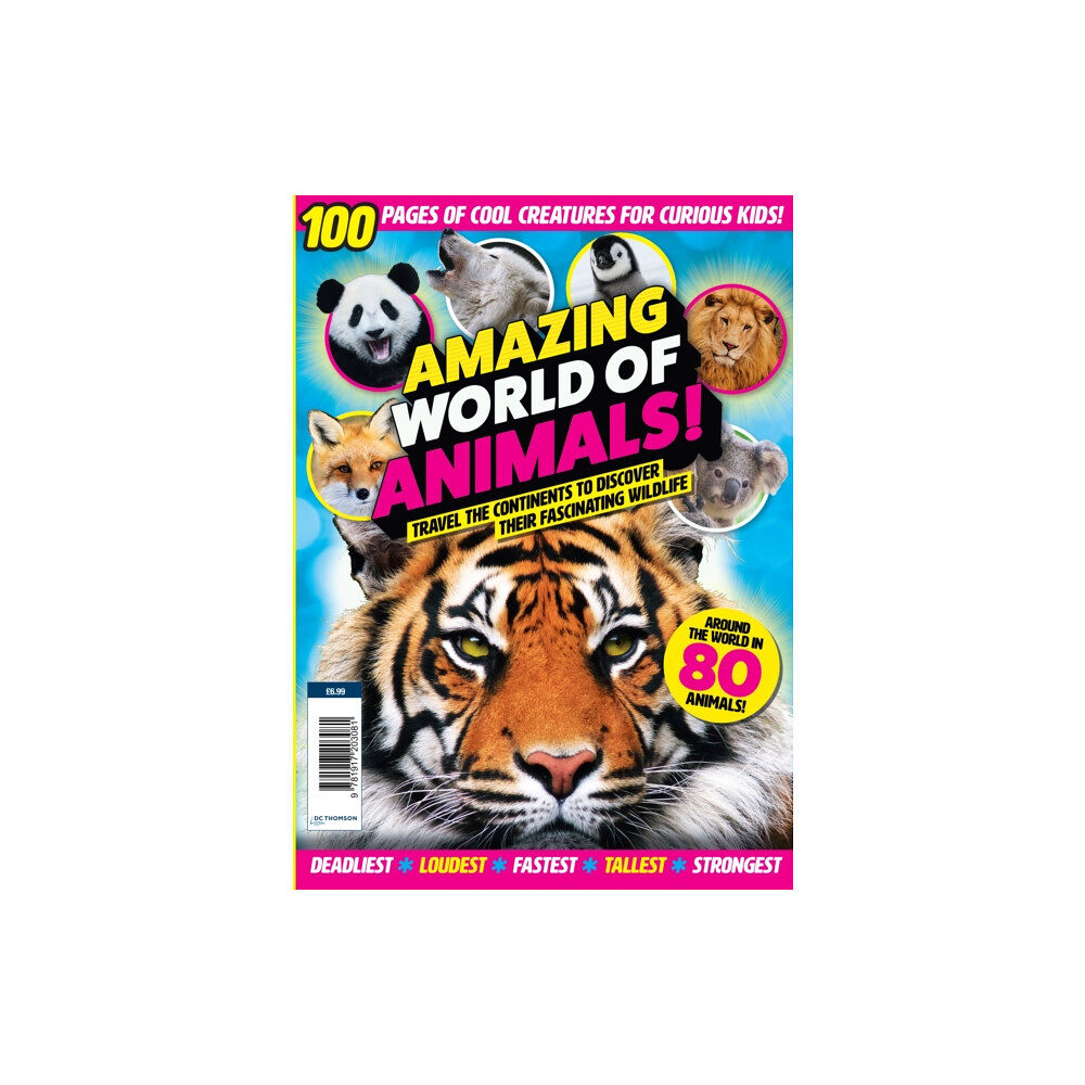 D.C.Thomson & Co Ltd Amazing World of Animals (häftad, eng)