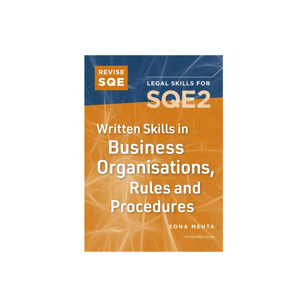 Fink Publishing Ltd Revise SQE Written Skills for SQE2: Questions & Answers in Business Law and Practice (häftad, eng)