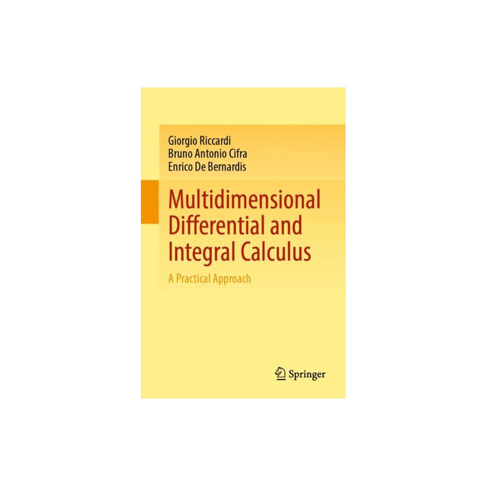 Springer International Publishing AG Multidimensional Differential and Integral Calculus (häftad, eng)