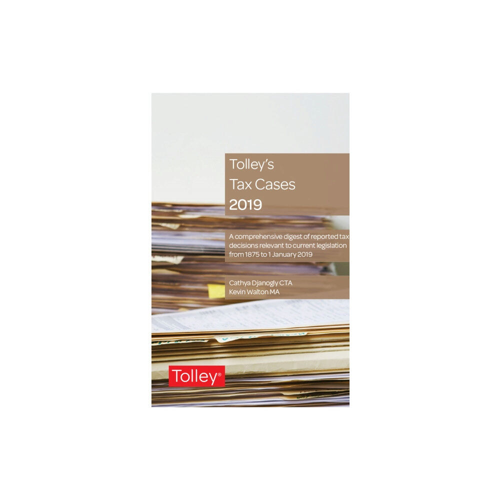 LexisNexis UK Tolley's Tax Cases 2019 (häftad, eng)