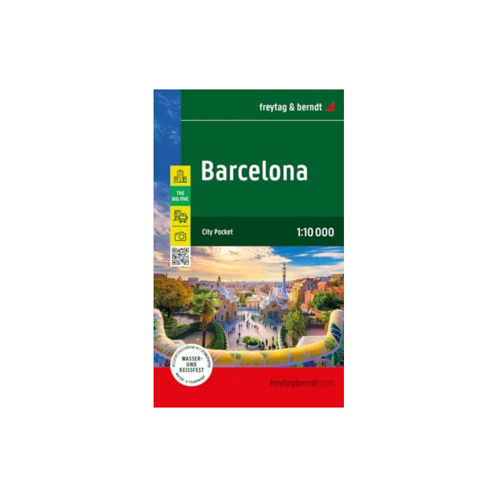 Freytag-Berndt Barcelona City Map