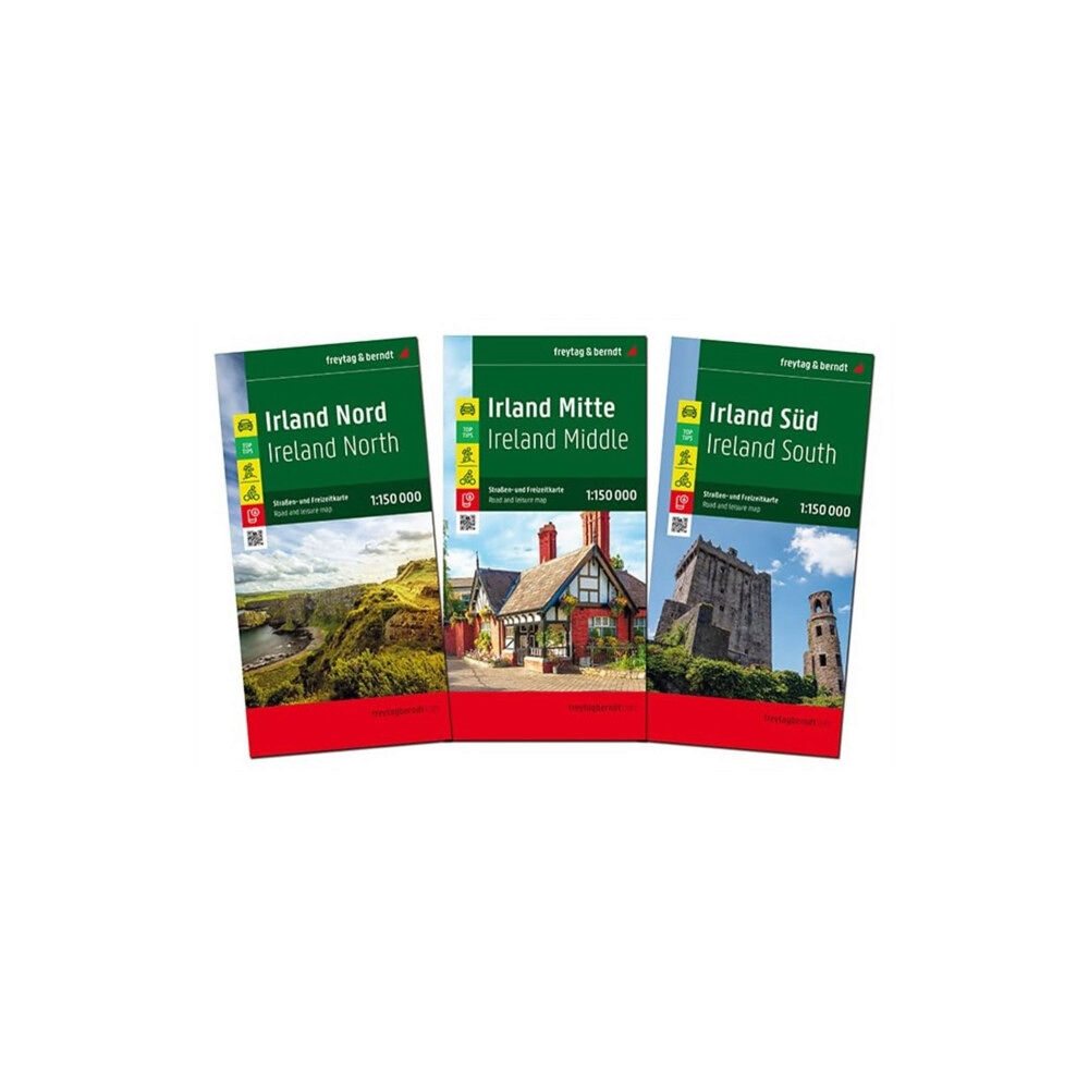 Freytag-Berndt Ireland Road Map - 3 Map Set