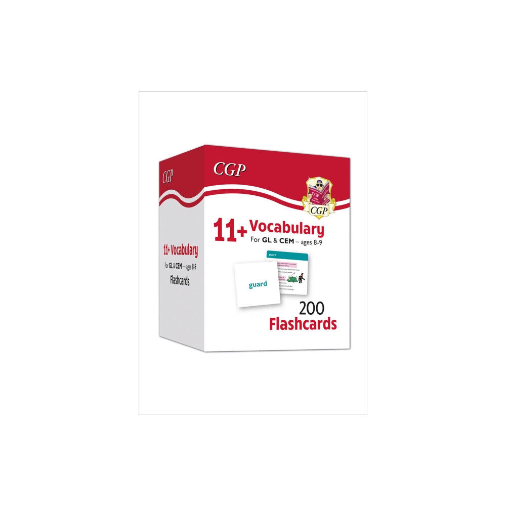Coordination Group Publications Ltd (CGP) 11+ Vocabulary Flashcards for Ages 10-11 - Pack 1 (inbunden, eng)