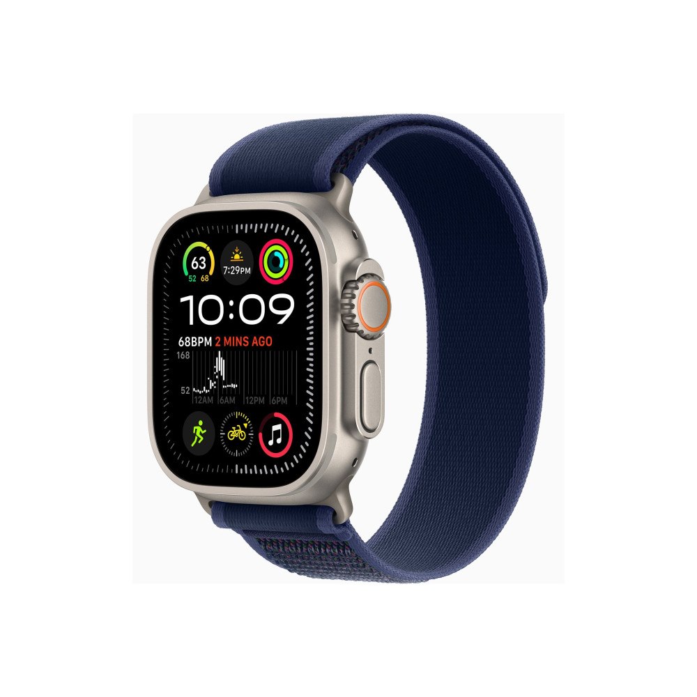 Apple Apple Watch Ultra 2 - naturlig titan - smart klocka med Trail Loop - blå - 64 GB