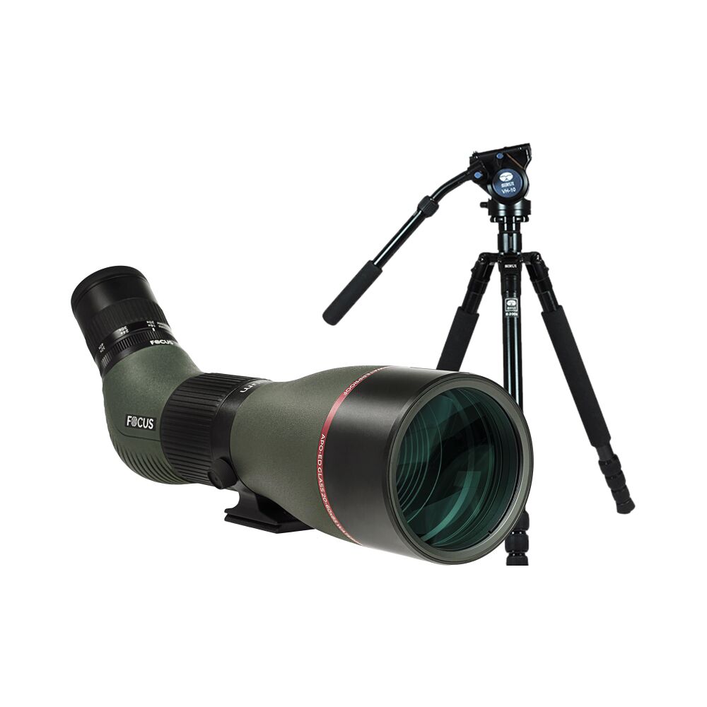 FOCUS OPTICS Kit Focus Optimum ED 20-60x85 with Sirui R2004+VH10