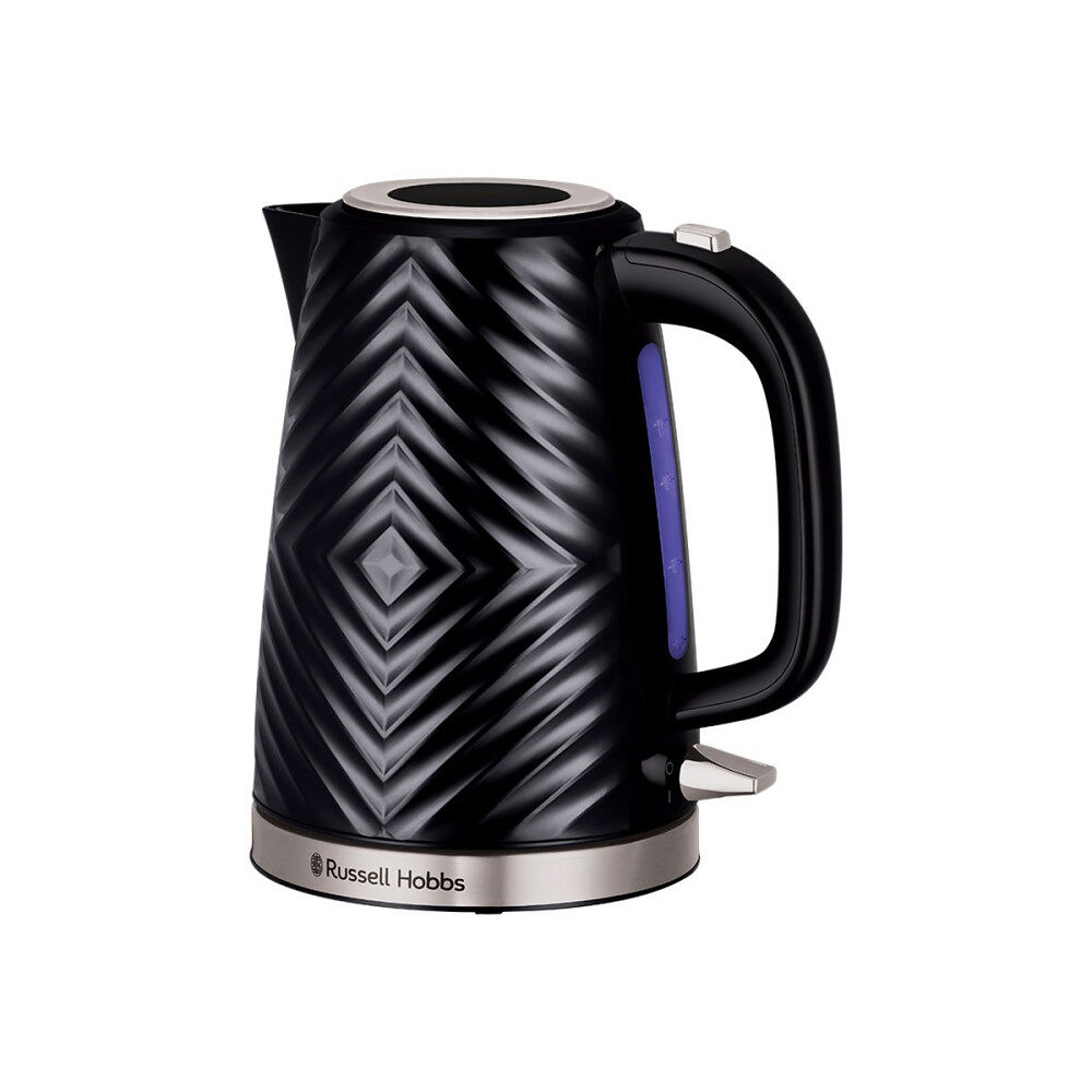 Russell Hobbs Russell Hobbs Groove 26380-70 - vattenkokare - svart med detaljer i rostrfritt stål
