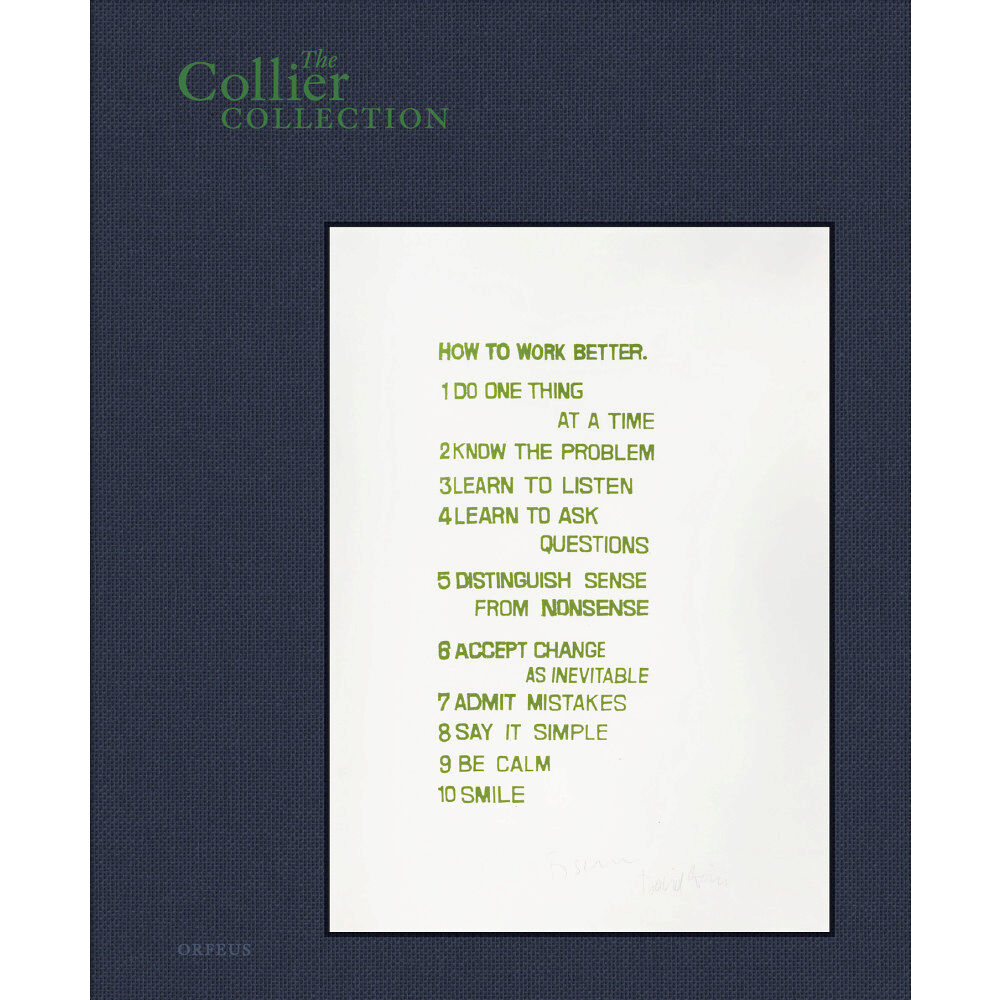 Arvinius+Orfeus Publishing The Collier Collection (bok, klotband)