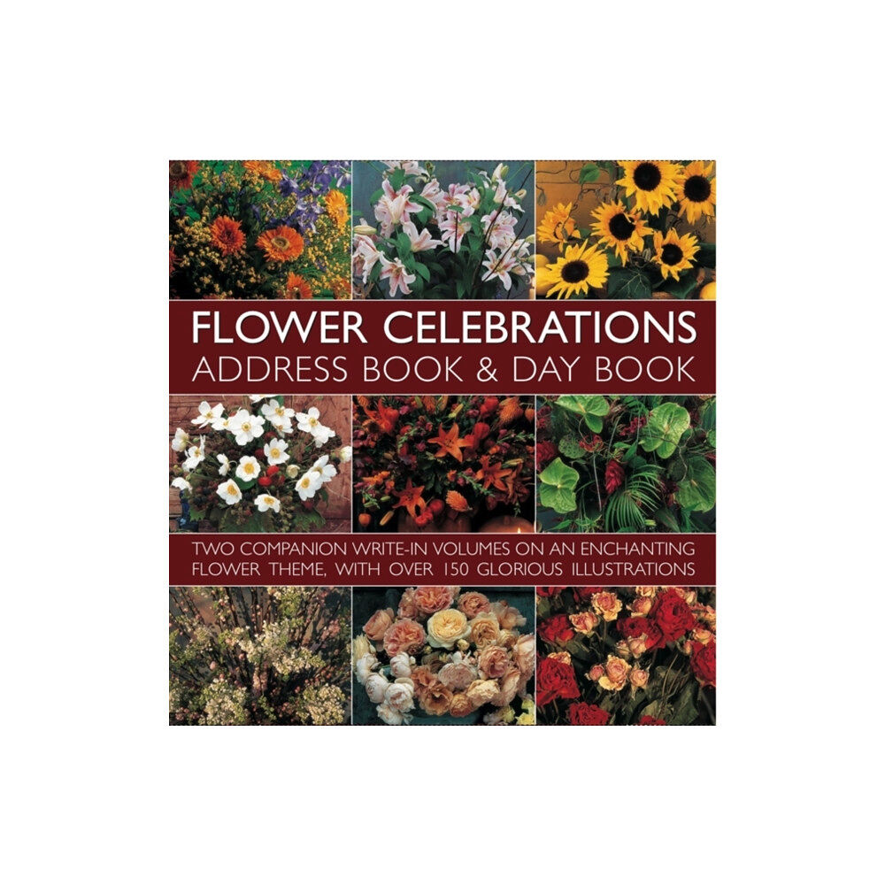 Anness publishing Flower Celebrations Address Book and Day Book Set (inbunden, eng)