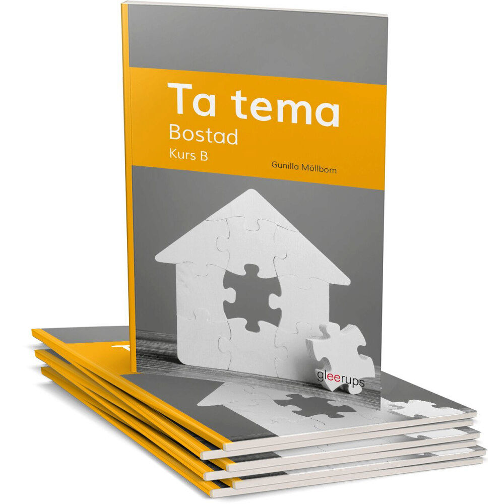 Gunilla Möllbom Ta tema, Bostad, kurs B, 15-pack (häftad)
