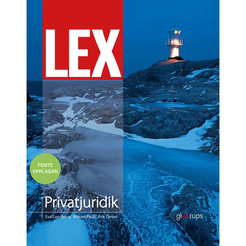 Eva Lundberg LEX Privatjuridik, fakta- och övningsbok, 5:e upplagan (bok, flexband)