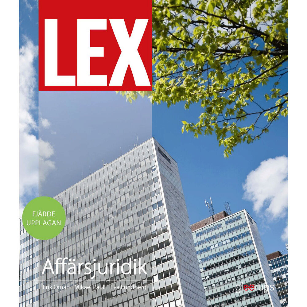 Eva Lundberg LEX Affärsjuridik, fakta- och övningsbok, 4:e upplagan (bok, flexband)