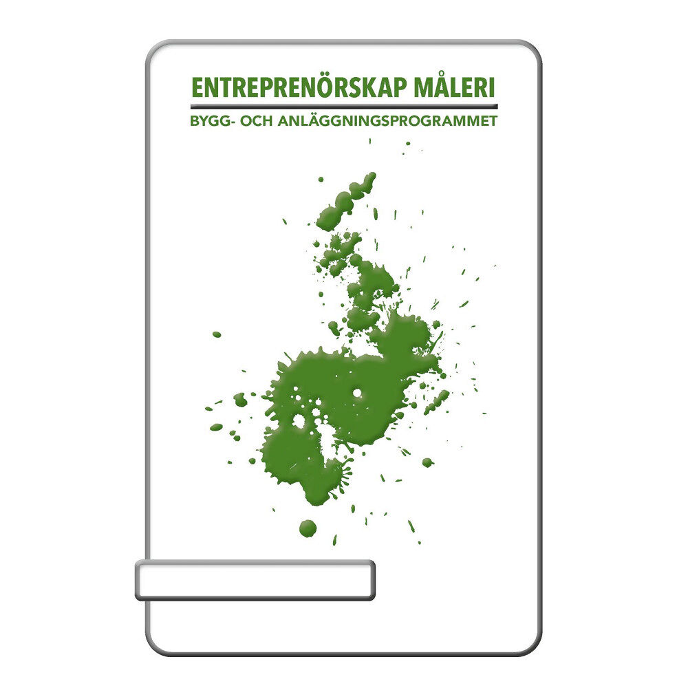 Peter Linusson BokGym Entreprenörskap Måleri, bok (bok, spiral)