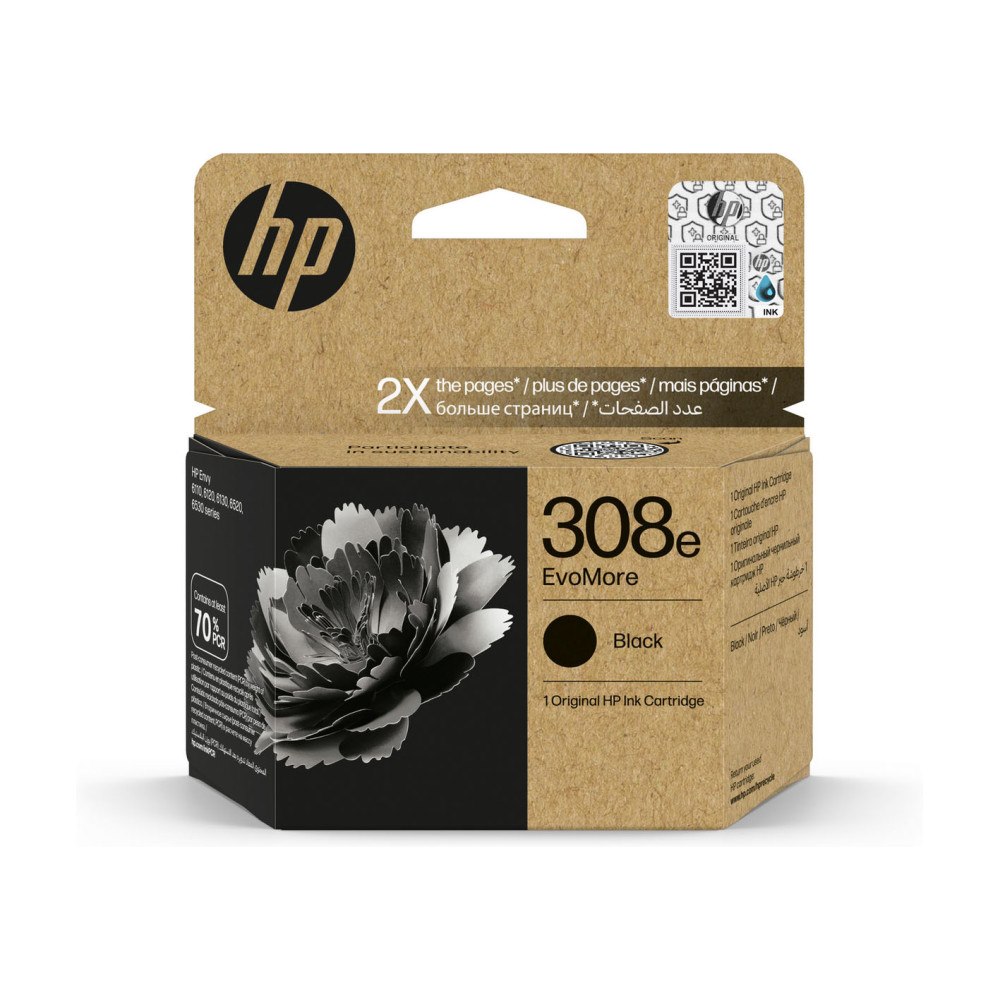 HP Ink 7FP22UE 308e XL Black