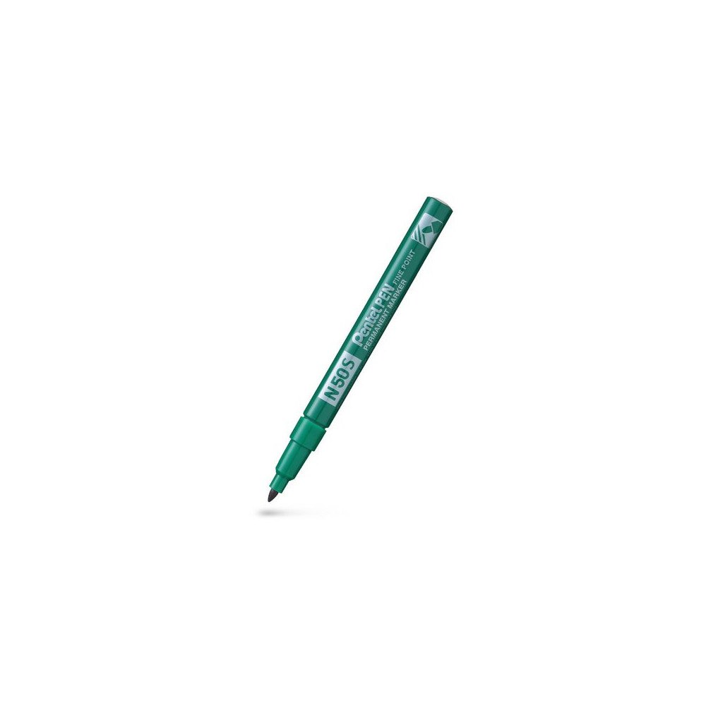 Pentel Märkpenna perm. PENTEL N50S rund grön