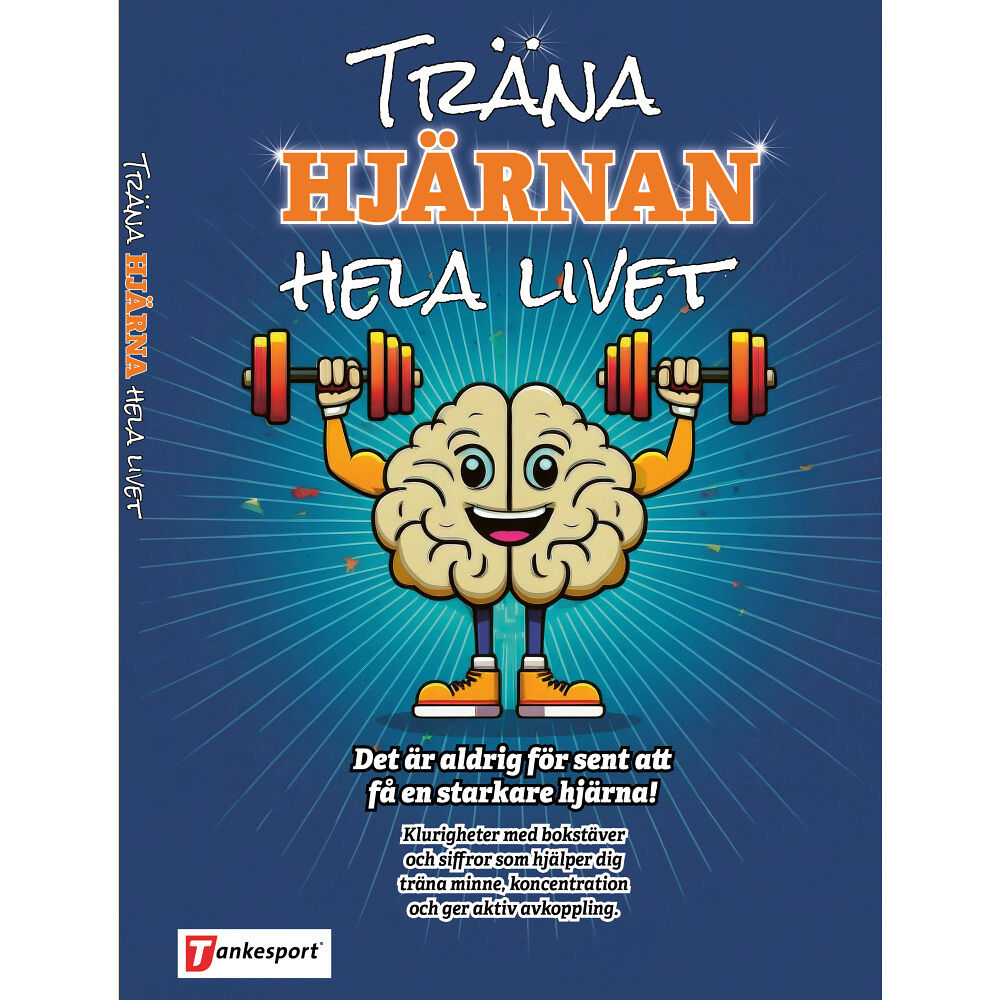 Tankesport Träna hjärnan hela livet (bok, danskt band)