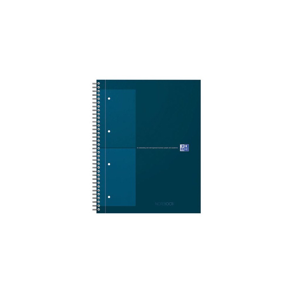 Oxford Kollegieblock Oxford Int.A4+ rut. ljblå