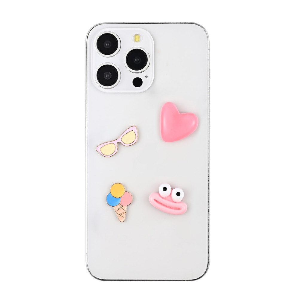 ONSALA Pimp your Phone Set.10 Metal and Plastic Charms 4pcs