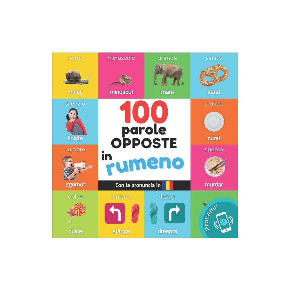 Yukibooks 100 parole opposte in rumeno (häftad, ita)