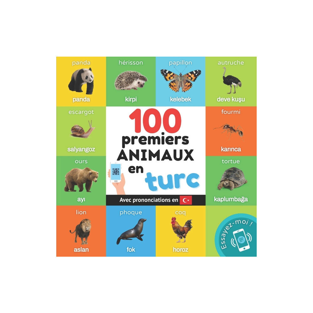 Yukibooks 100 premiers animaux en turc (häftad, fre)