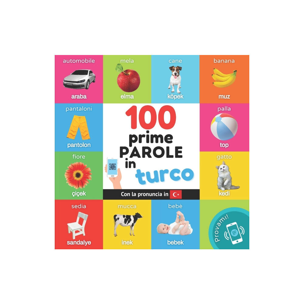 Yukibooks Le prime 100 parole in turco (häftad, ita)