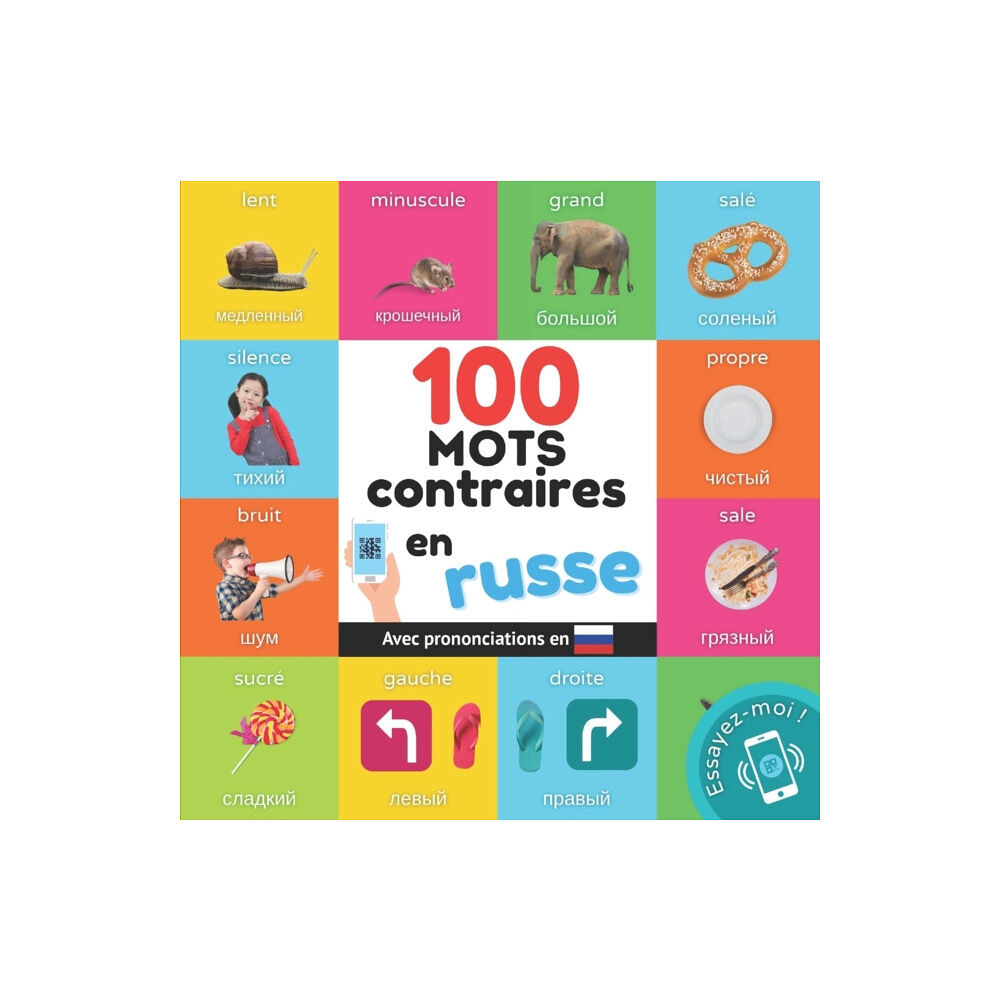 Yukibooks 100 mots contraires en russe (häftad, fre)
