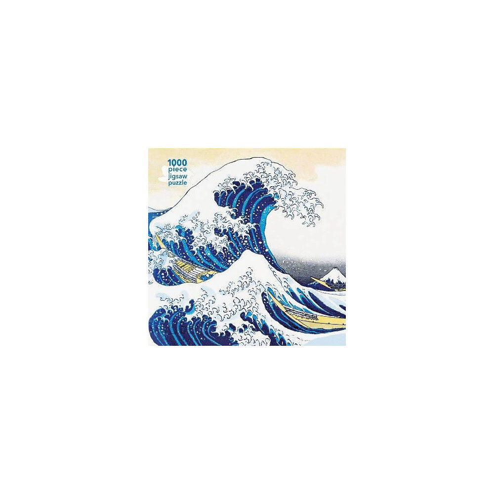 Flame Tree Publishing Adult Jigsaw Puzzle Hokusai: The Great Wave (bok, eng)