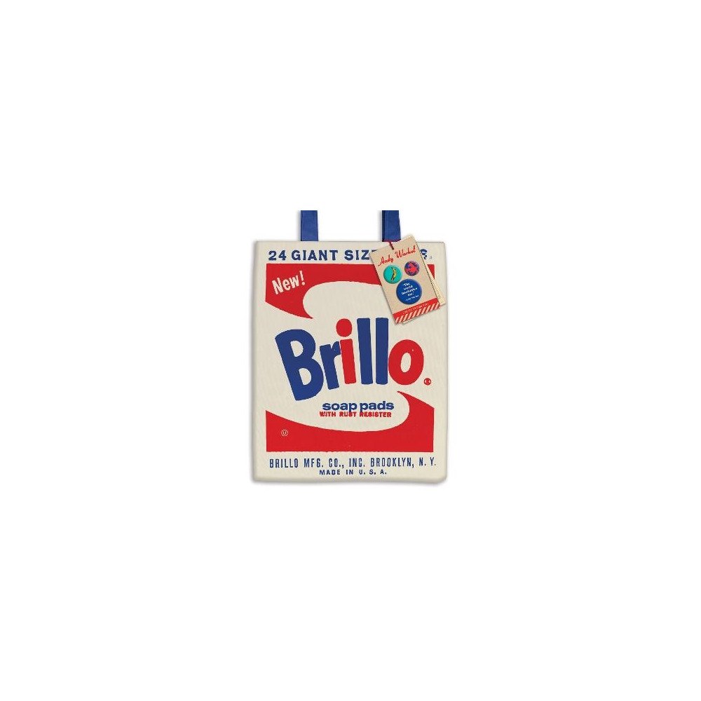 Galison Andy Warhol Brillo Tote Bag (bok, eng)