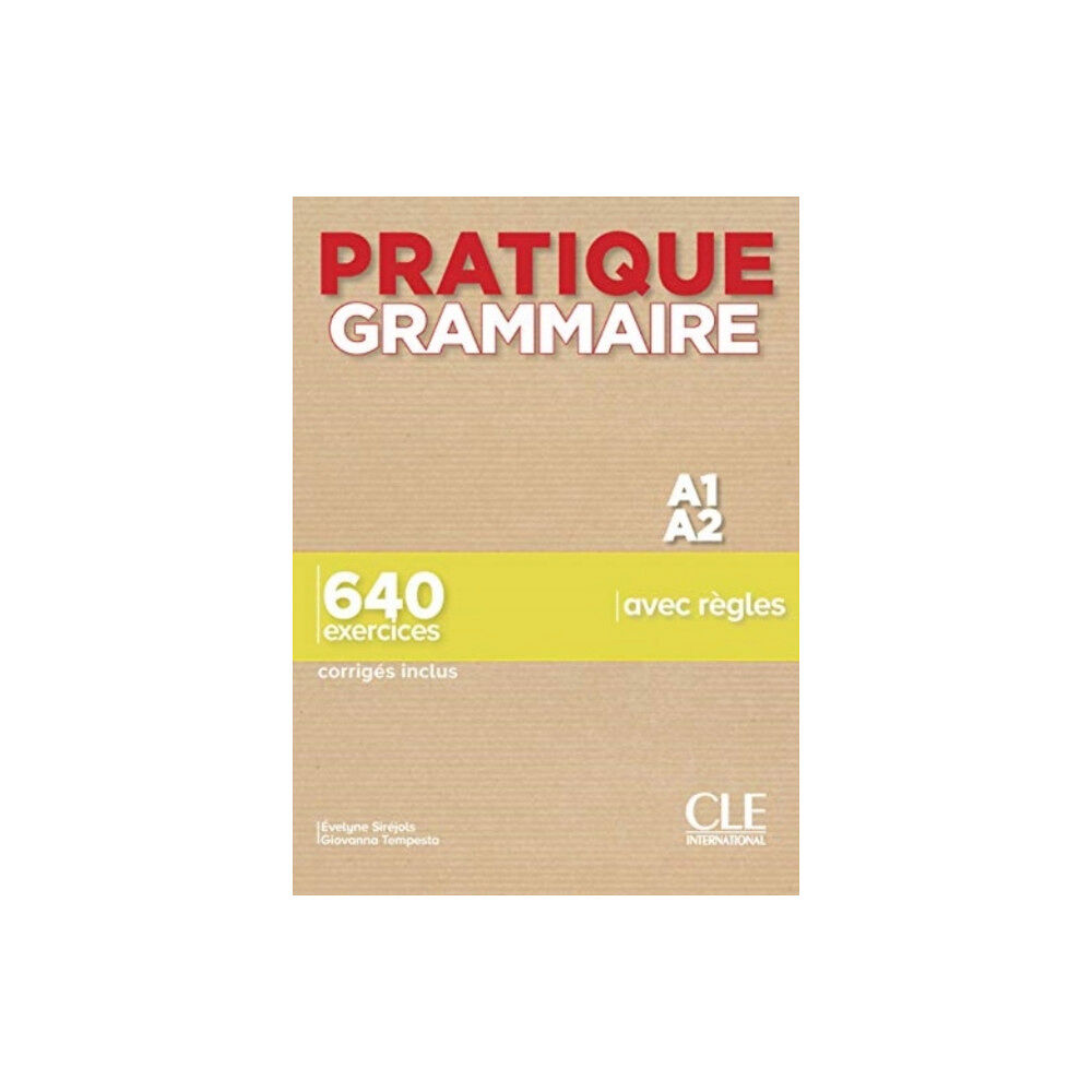 CLE International Livre : Pratique Grammaire (häftad, fre)